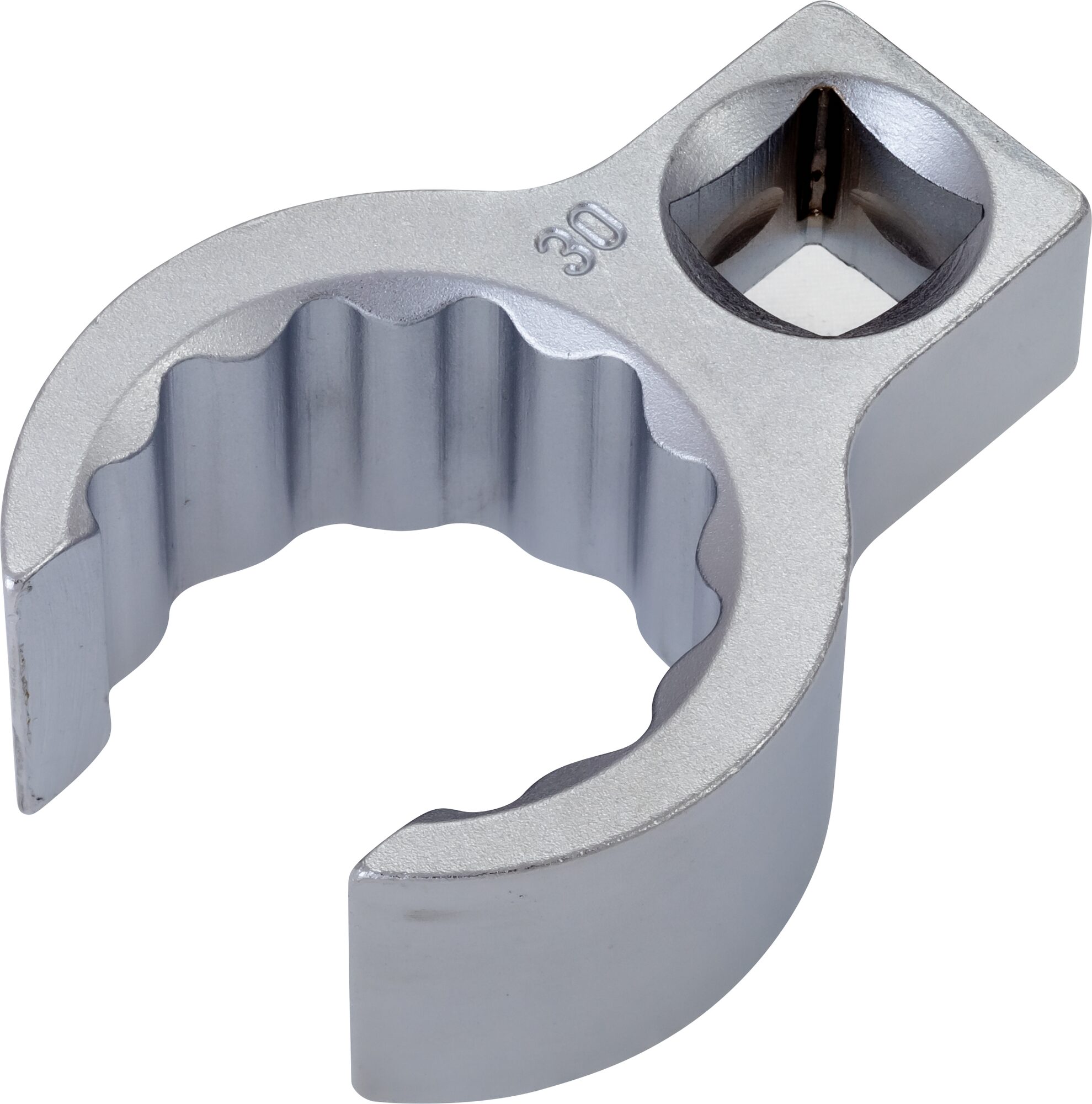HAZET Ringsleutel · open 848Z-30 · 1/2 inch (12,5 mm) vierkant hol · Buitentwaalfkant profiel · SW 30 mm · Binnenvierkant 12,5 =