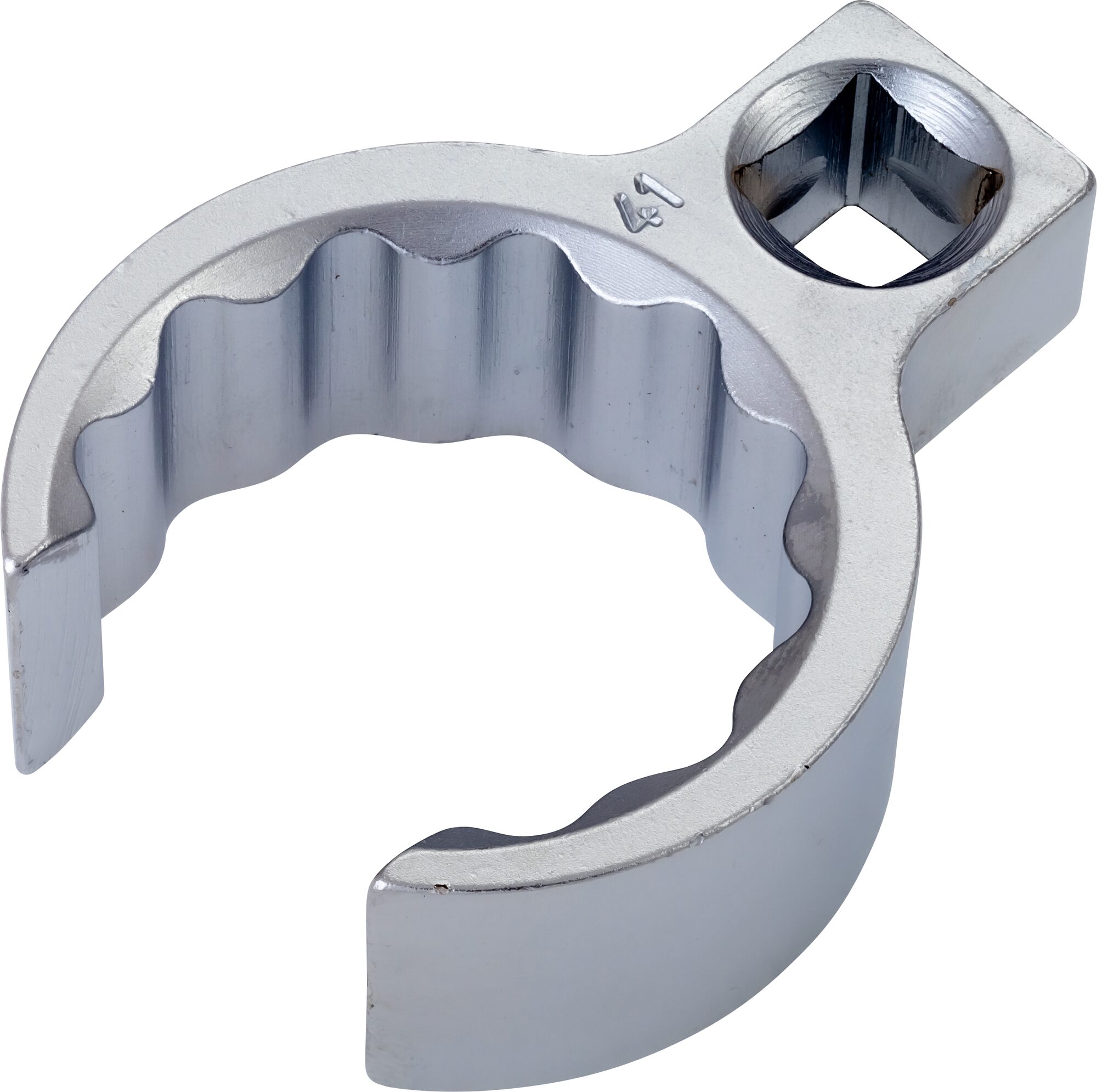 HAZET Ringsleutel · open 848Z-41 · 1/2 inch (12,5 mm) vierkant hol · Buitentwaalfkant profiel · SW 41 mm · Binnenvierkant 12,5 =