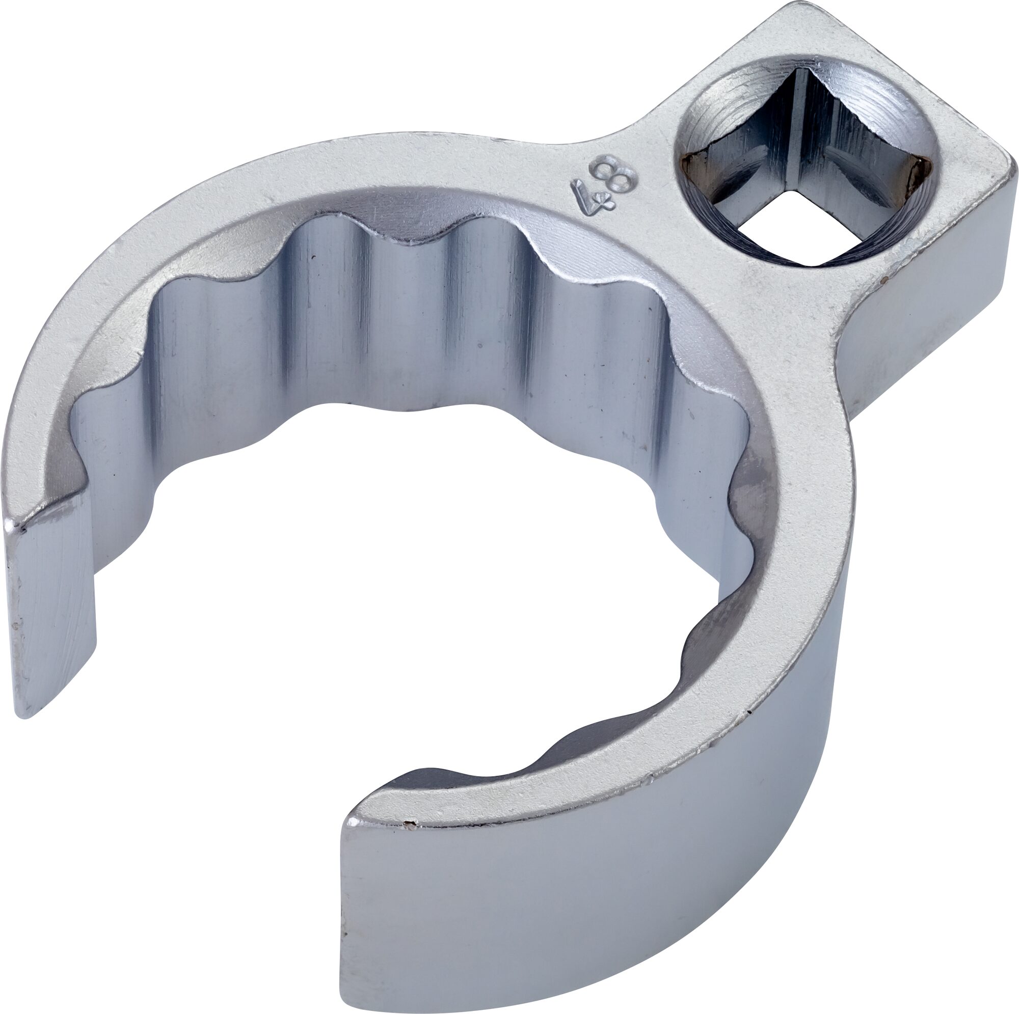 HAZET Ringsleutel · open 848Z-46 · 1/2 inch (12,5 mm) vierkant hol · Buitentwaalfkant profiel · SW 46 mm · Binnenvierkant 12,5 =