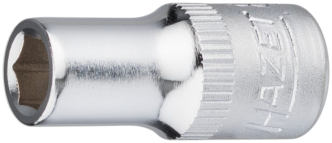 HAZET Dopsleutel 850-5.5 · 1/4 inch (6,3 mm) vierkant hol · Buiten-zeskant-tractieprofiel · SW 5,5 mm
