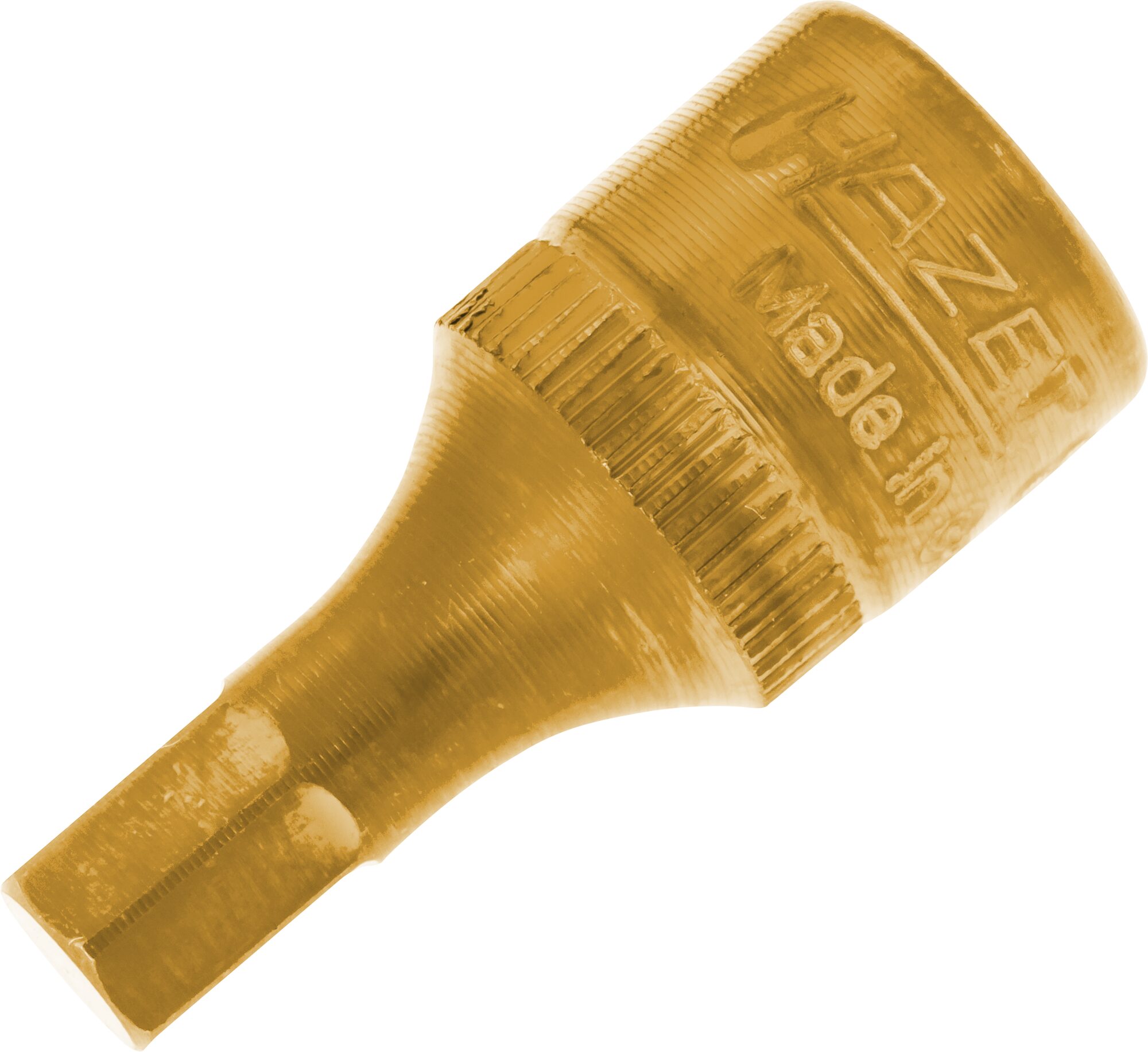 HAZET Dopsleutelbit | 1/4 inch (6,3 mm) vierkant hol | Binnen-zeskant-profiel | SW 5 mm - 8501-5-