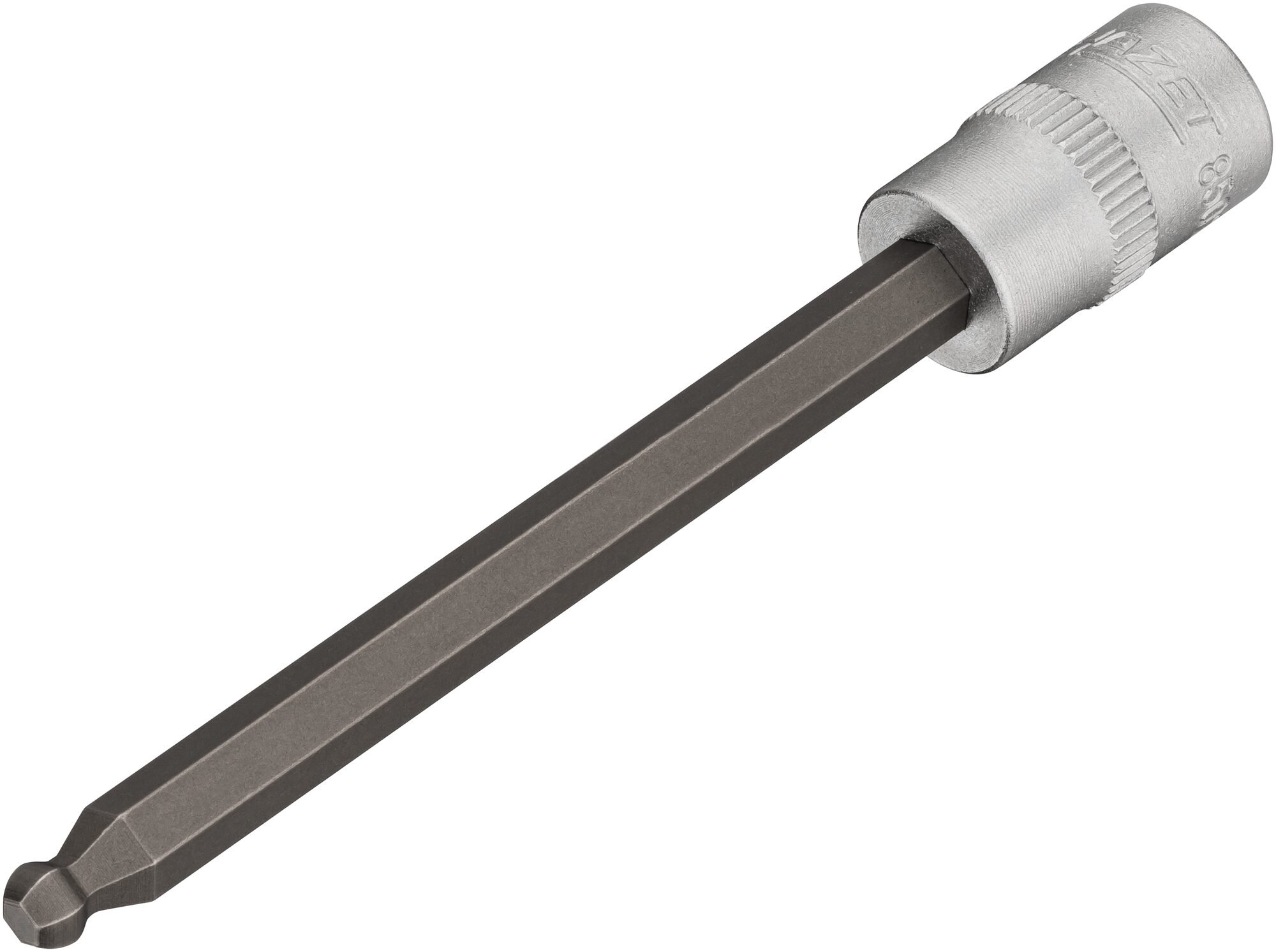 HAZET Toerentalsensor kogelkop dopsleutelbit 8501KK-4 · 1/4 inch (6,3 mm) vierkant hol · Binnen-zeskant-profiel · SW 4 mm