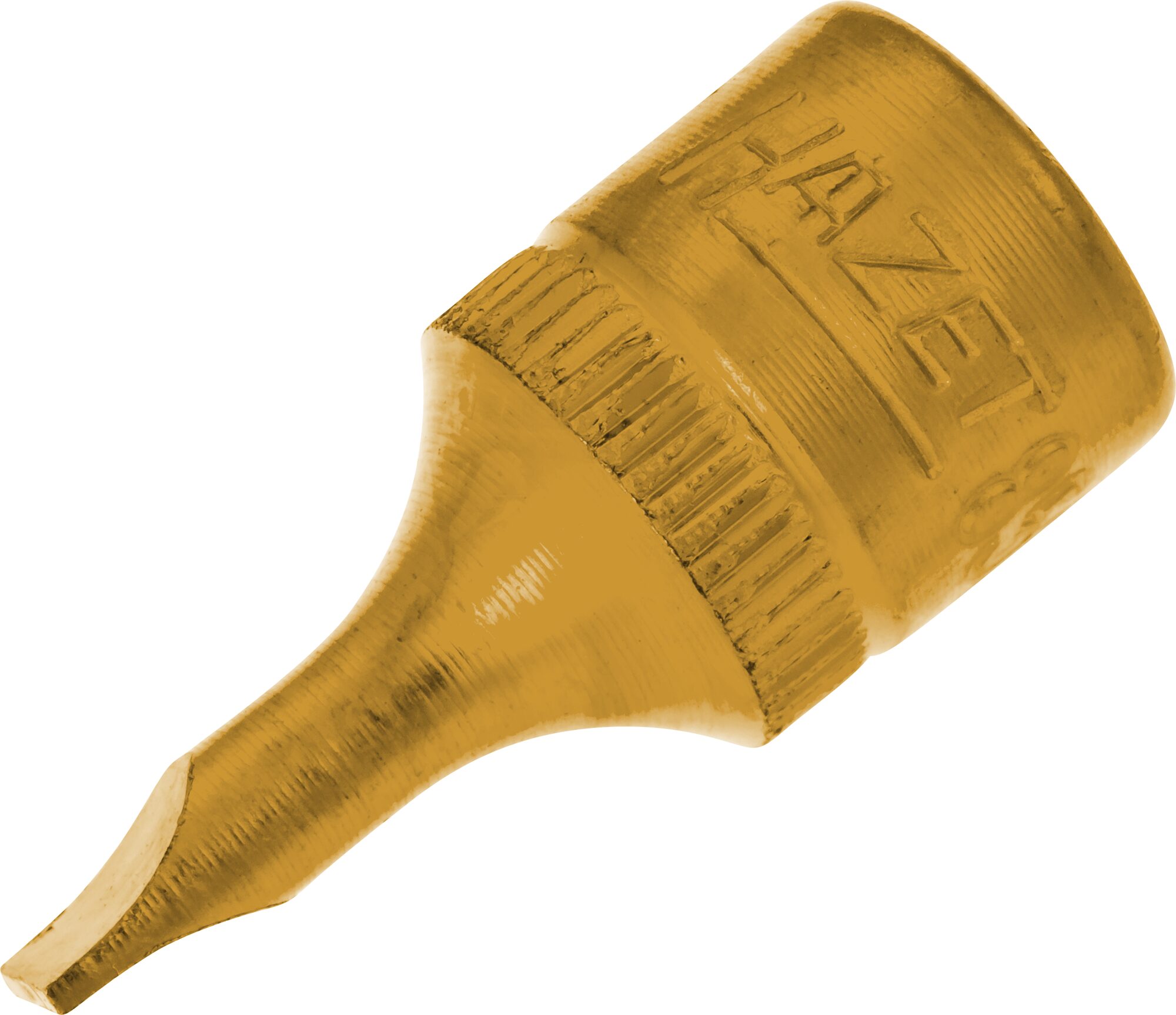 HAZET Dopsleutelbit 8503-0.8X4 · 1/4 inch (6,3 mm) vierkant hol · Sleufprofiel · SW 0,8 x 4 mm