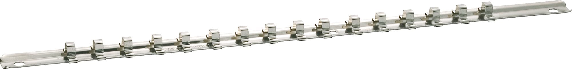 HAZET Klemmenstrook 850HL · 1/4 inch (6,3 mm) vierkant hol · Lengte: 430 mm
