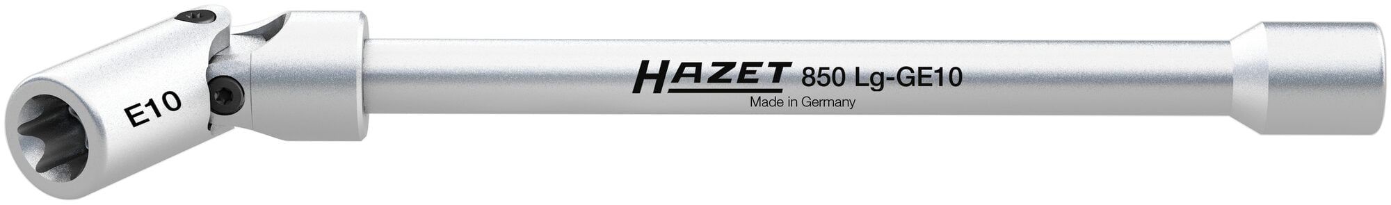 HAZET Dopsleutel 850LG-GE10 · 1/4 inch (6,3 mm) vierkant hol · Buiten-TORX®-profiel · SW E10