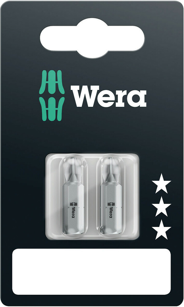 Wera 851/1 Z Bits Phillips, 2 x PH 2 x 25 mm - 1 x 2 stuk(s) - 05073305001