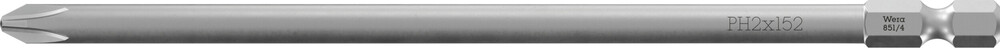 Wera 851/4 Z Bits Phillips, PH 2 x 152 mm - 1 stuk(s) - 05059786001