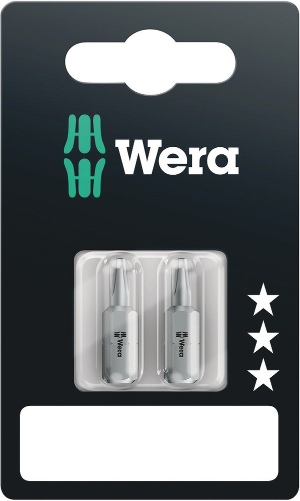 Wera 851/1 RZ Bits Phillips, PH 2 x 25 mm - 1 x 2 stuk(s) - 05135005001