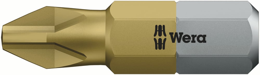 Wera 851/1 TIN Bits Phillips, PH 2 x 25 mm - 1 stuk(s) - 05480172001