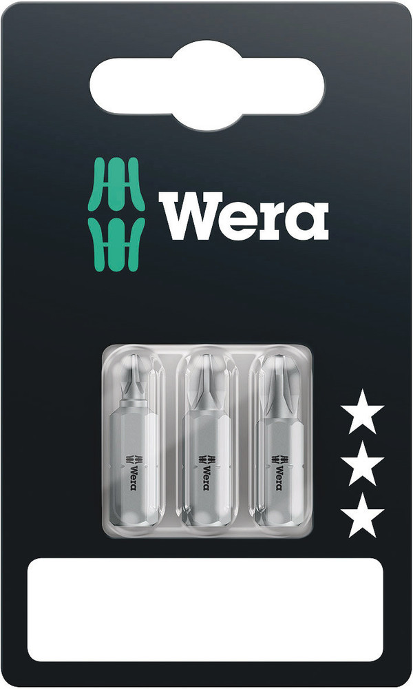Wera 855/1 Z Bits Pozidriv, PZ 1 - 3 x 25 mm - 1 stuk(s) - 05073311001