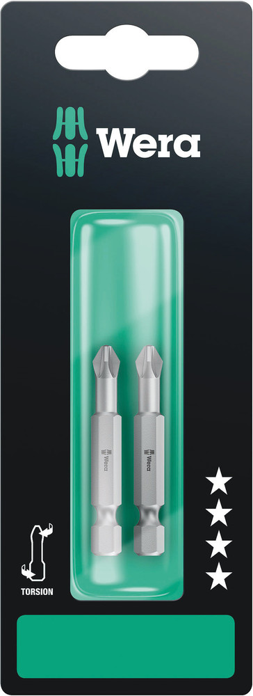 Wera 855/4 TZ Bits Pozidriv, PZ 2 x 50 mm - 1 stuk(s) - 05134385001