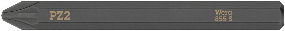 Wera 855 S Pozidriv kruiskopbits voor slagschroevendraaier, PZ 2 x 70 mm - 05018164001