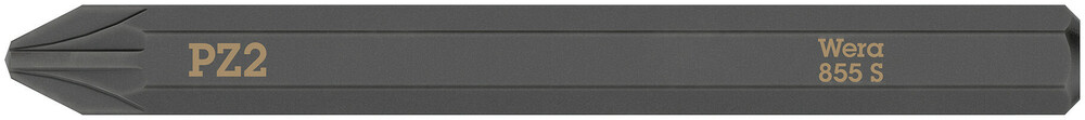 Wera 855 S Pozidriv kruiskopbits voor slagschroevendraaier, PZ 2 x 70 mm - 05018164001