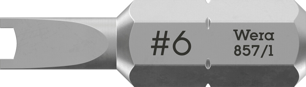 Wera 857/1 Z Vorkbit - Snake-eye, # 6 x 25 mm - 1 stuk(s) - 05057151001
