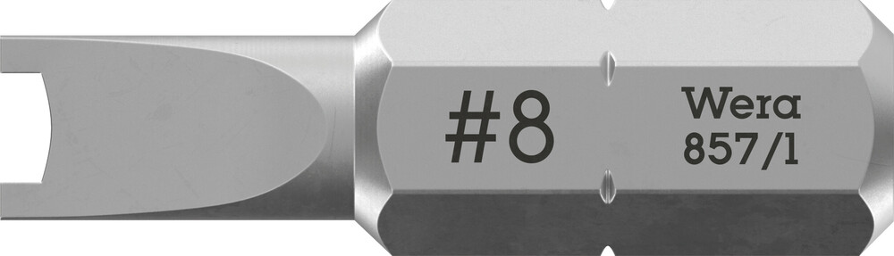 Wera 857/1 Z Vorkbit - Snake-eye, # 8 x 25 mm - 1 stuk(s) - 05057152001