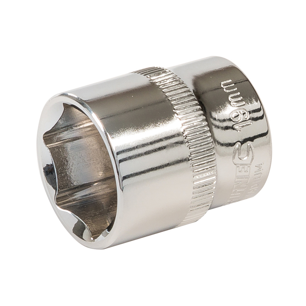 Silverline Zeskantige 3/8 metrische dop 19 mm