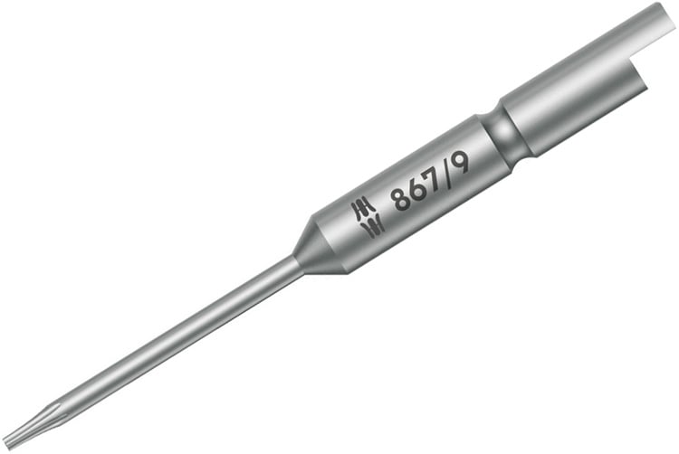 Wera 867/9 C TORX® Bits, Halfmoon, TX 10 x 70 mm - 1 stuk(s) - 05332607001