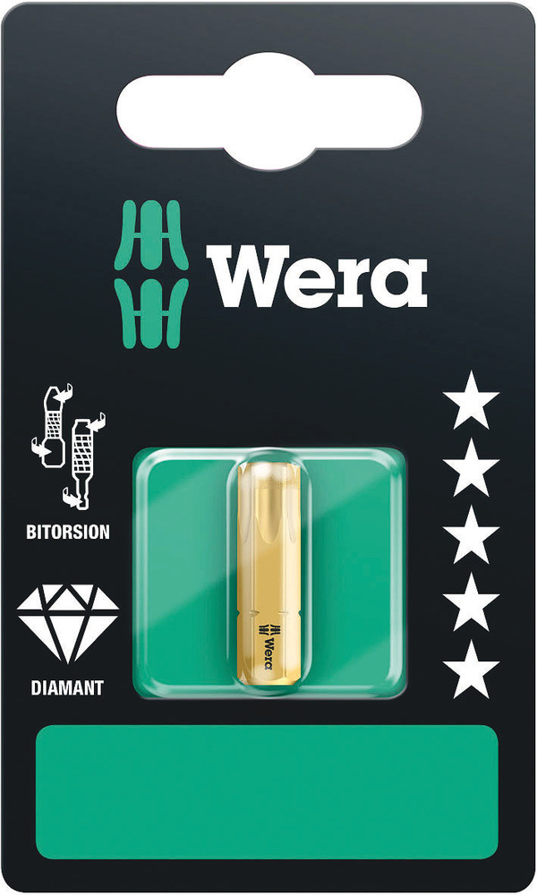 Wera 867/1 BDC TORX® Bits, TX 40 x 25 mm - 1 stuk(s) - 05134379001