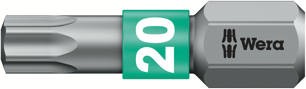 Wera 867/1 BTZ TORX® Bits, TX 20 x 25 mm - 05066124001 afbeelding 1