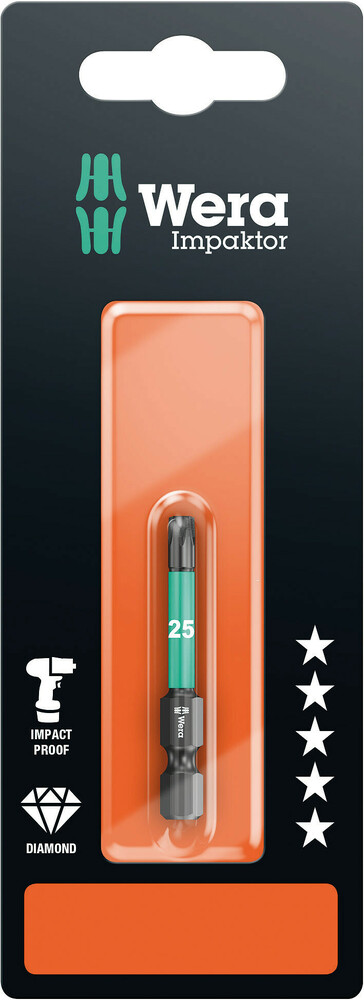 Wera 867/4 IMP DC SB Impaktor Bits, TX 20 x 50 mm - 1 stuk(s) - 05073964001