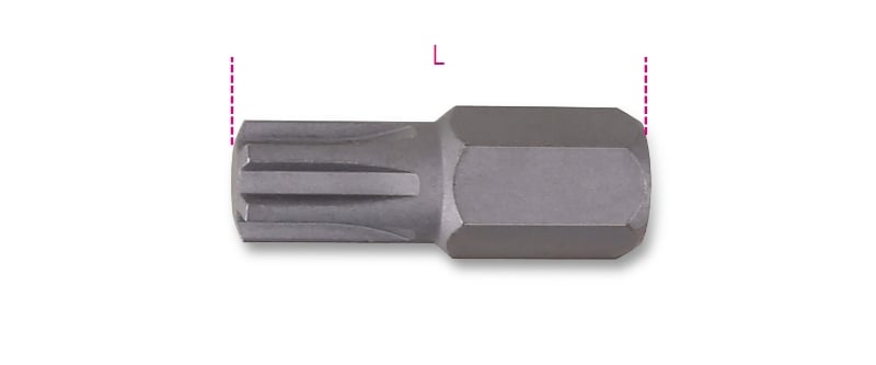 Beta Bits voor schroeven met RIBE® aansluiting 867RIBE 13 - 008670713