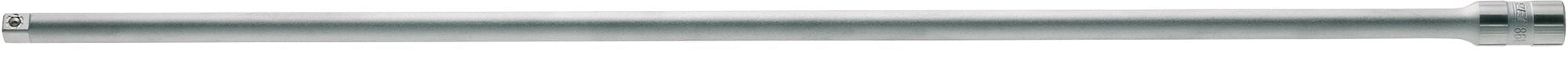 HAZET Verlengstuk 868-16 · 1/4 inch (6,3 mm) vierkant hol · 1/4 inch (6,3 mm) vierkant massief · Lengte: 402 mm