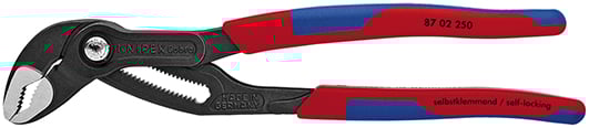 Knipex Cobra© grijs geatramenteerd | 250 mm - 8702250