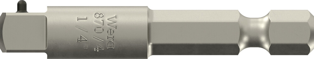 Wera 870/4 Adapter, 1/4 duim x 50 mm - 1 stuk(s) - 05050205001