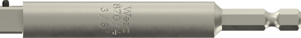 Wera 870/4 Adapter, 3/8 duim x 100 mm - 1 stuk(s) - 05050220001