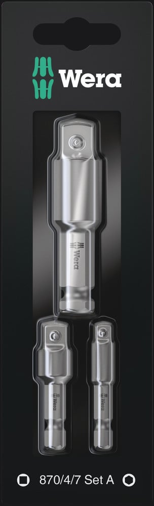 Wera 870/4/7 Set A SB, 3 -delig - 1 stuk(s) - 05073200001