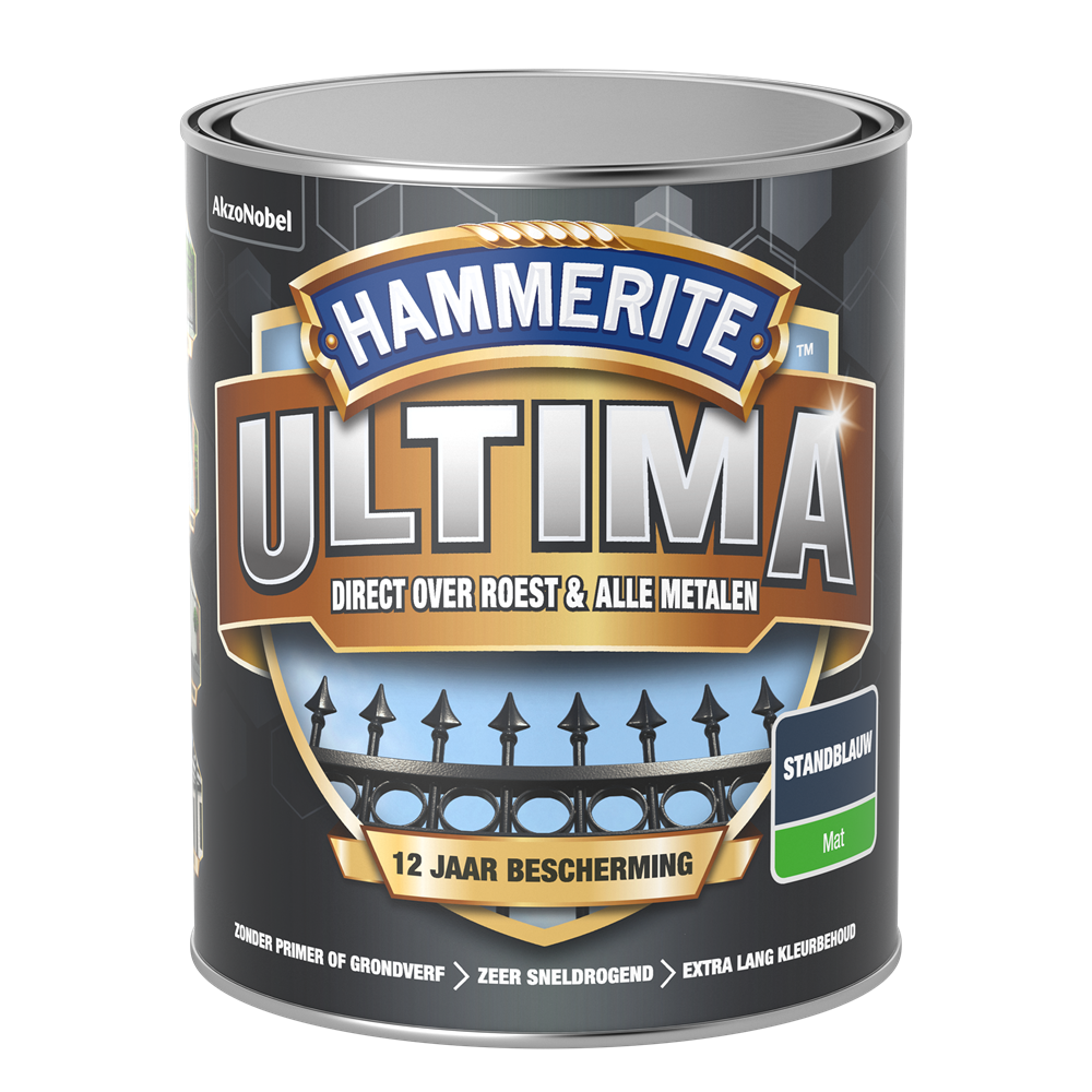 Hammerite Ultima Mat | ST Blauw | 750ml - 5566473