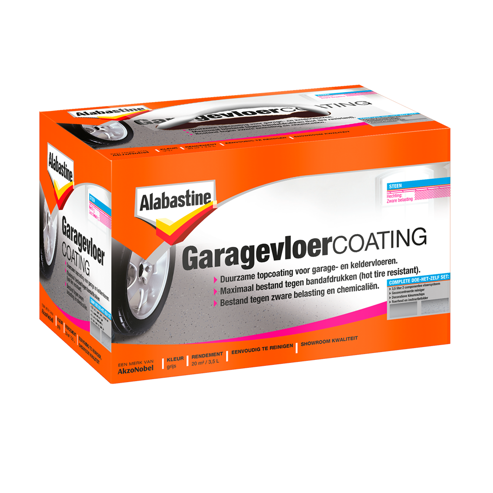 Alabastine Garagevloercoating | Set | 3,5L - 5096043