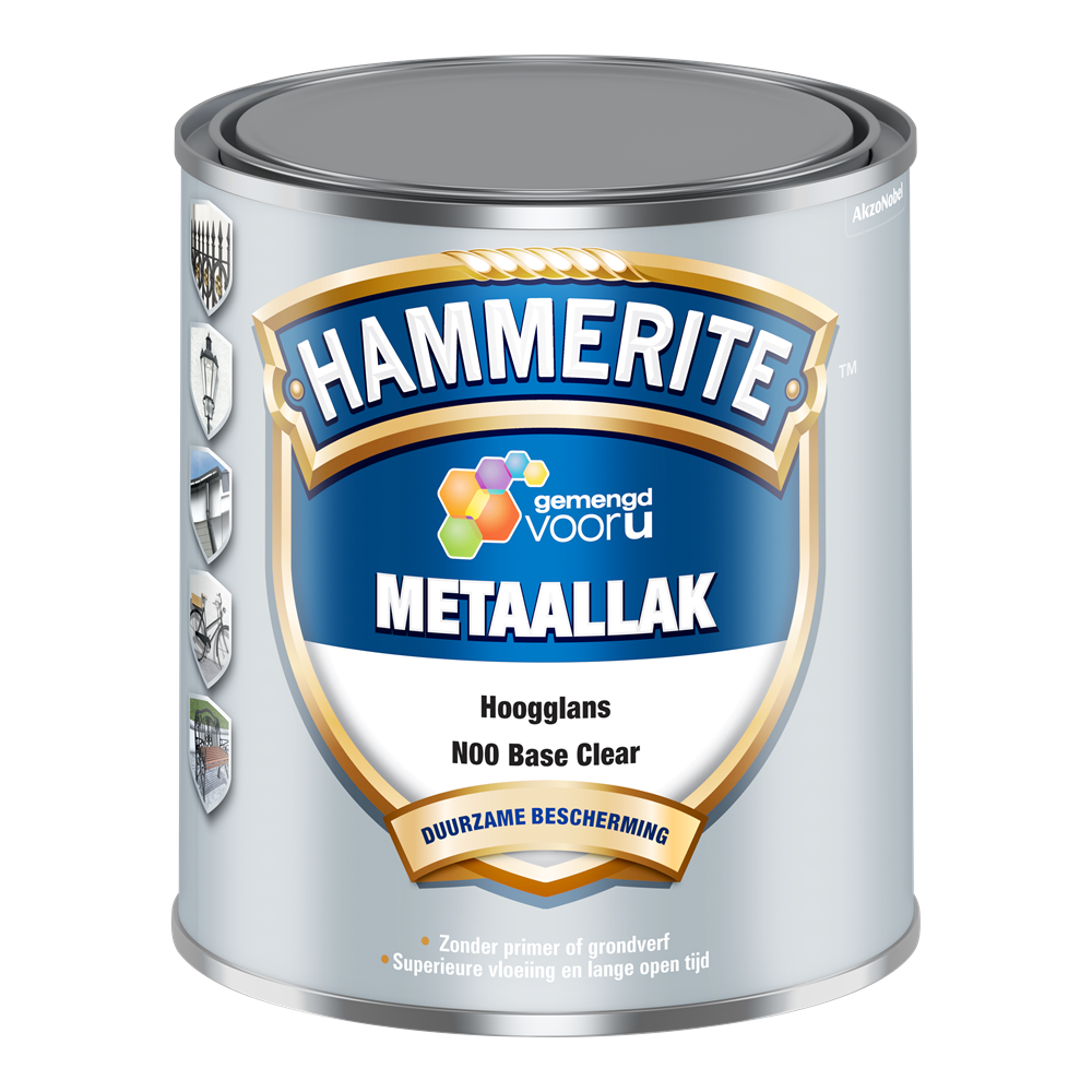 Hammerite Metaallak Hoogglans | Clear | N00 | 0,94L - 5085452