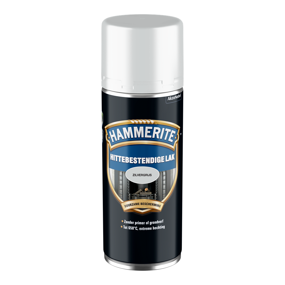 Hammerite Hittebstendige Lak | Z Grijs | Spray | 400ml - 5111738 afbeelding