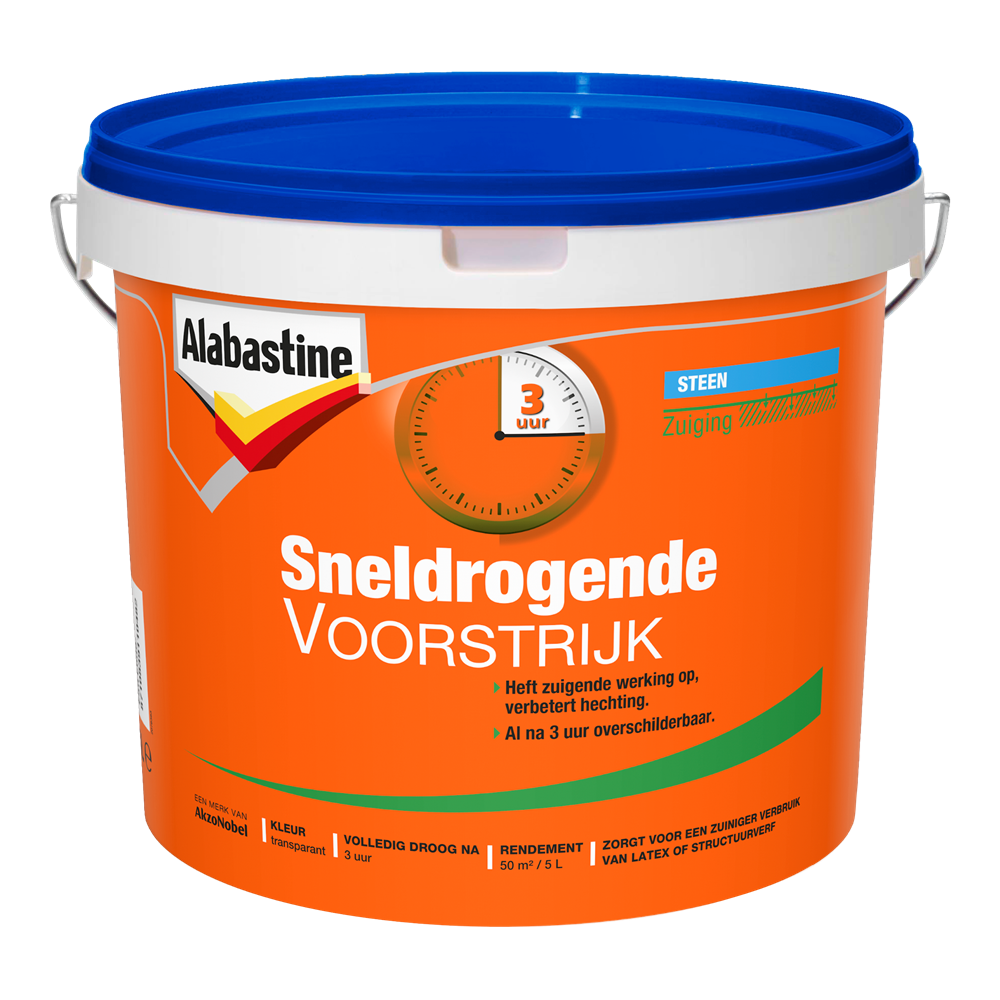 Alabastine Voorstrijk Sneldrogend | 2PL | 5L - 5616103