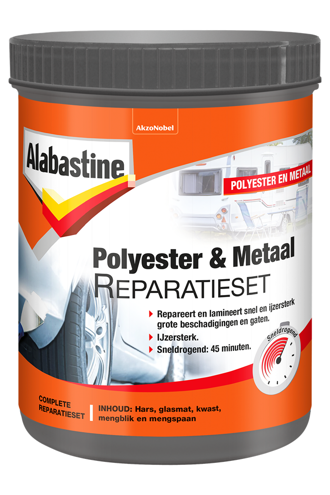 Alabastine Polyester & Metaal Reparatieset - 5944060