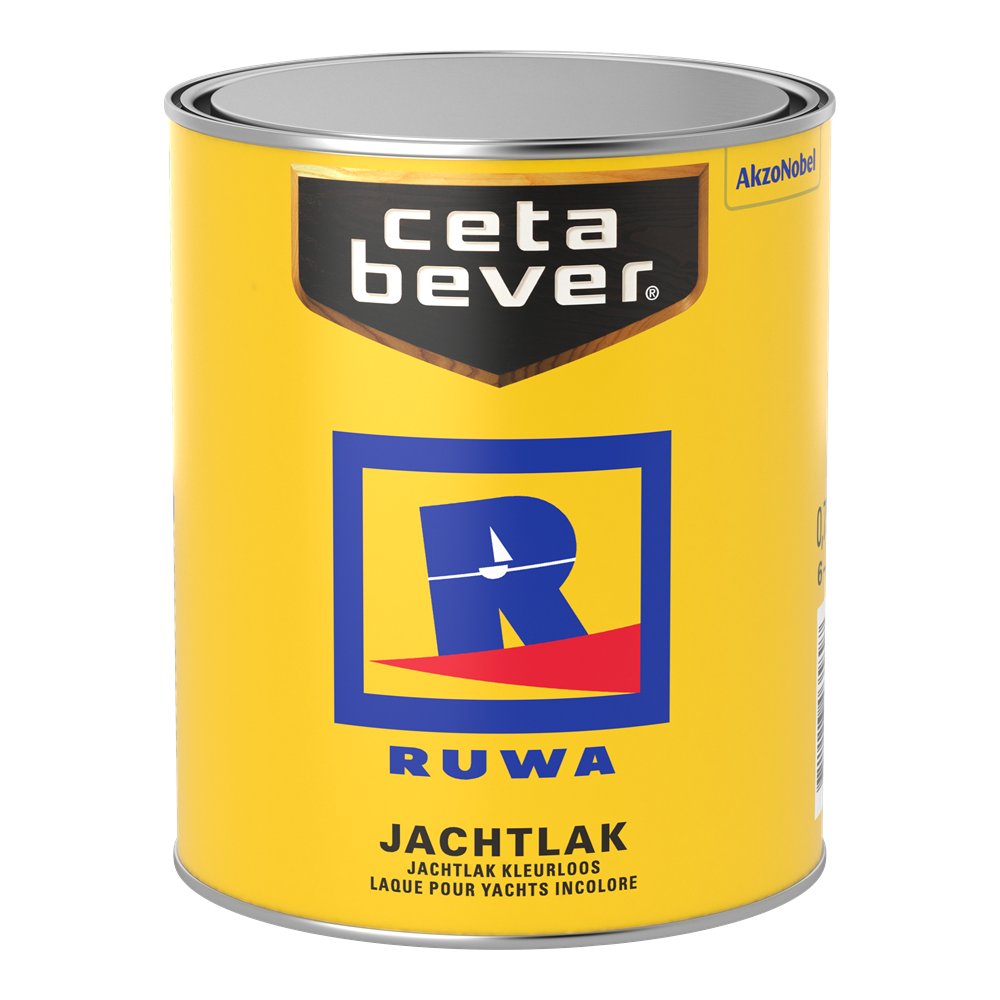 Cetabever Ruwa Jachtlak | Kleurloos | 750ml - 5000070 afbeelding