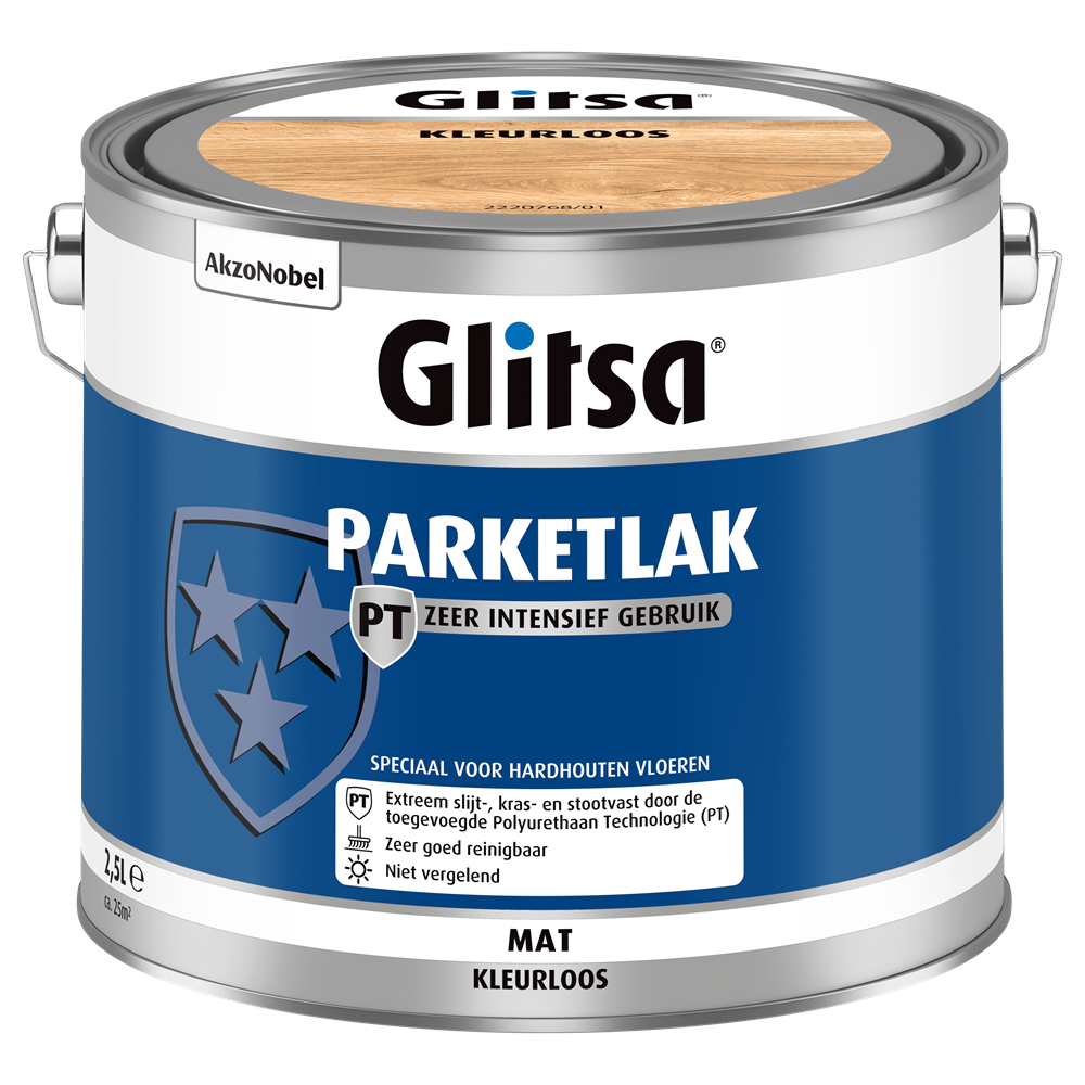 Glitsa AC Parketlak PT | Mat | 2,5L - 5068511 afbeelding