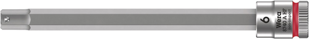 Wera 8740 A HF Zyklop Bit/dop-combinatie met Vasthoudfunctie met 1/4" Aandrijving, 6.0 x 100 mm - 1 stuk(s) - 05003338001