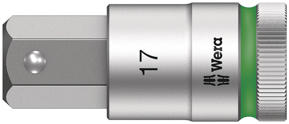 Wera 8740 C HF Zyklop Bit/dop-combinatie met Vasthoudfunctie met 1/2" Aandrijving , 17.0 x 60 mm - 1 stuk(s) - 05003828001