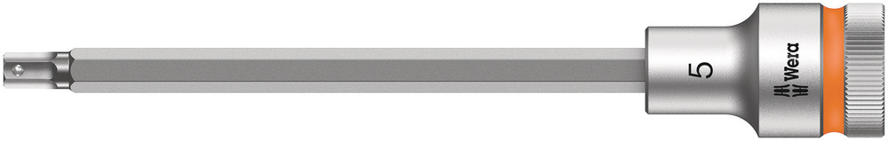 Wera 8740 C HF Zyklop Bit/dop-combinatie met Vasthoudfunctie met 1/2" Aandrijving , 5.0 x 140 mm - 1 stuk(s) - 05003841001