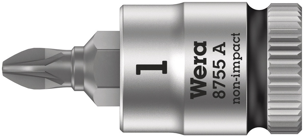 Wera 8755 A Zyklop Bit/dop-combinatie met 1/4" Aandrijving , PZ 1 x 28 mm - 1 stuk(s) - 05003353001