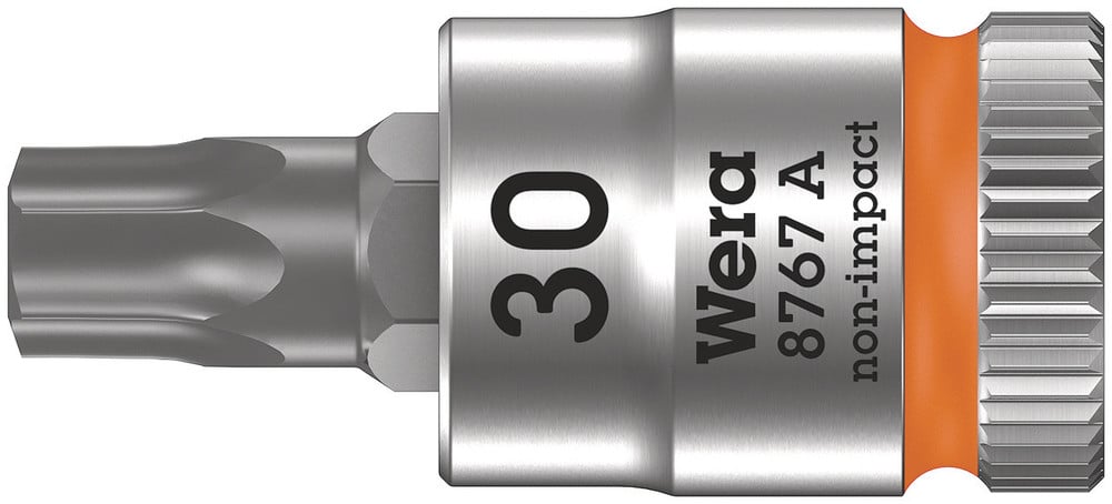 Wera 8767 A TORX Zyklop Bitdop met 1 4"-aandrijving TX 30 x 28 mm 05003393001