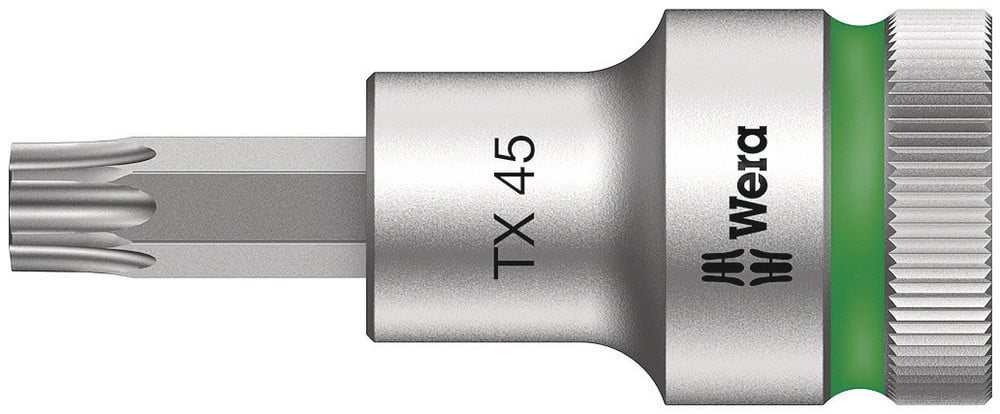 Wera 8767 C HF TORX® TORX® Zyklop Bit/dop-combinatie met 1/2" Aandrijving met Vasthoudfunctie , TX 50 x 60 mm - 1 stuk(s) - 05003836001