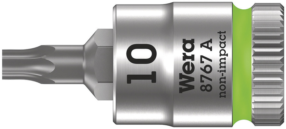 Wera 8767 A TORX® Zyklop Bitdop met 1/4"-aandrijving, TX 10 x 28 mm - 05003390001