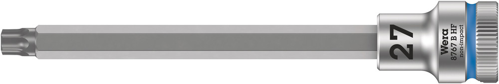 Wera 8767 B HF TORX® Zyklop Bitdop met 3/8"-aandrijving, met vasthoudfunctie, TX 27 x 107 mm - 1 stuk(s) - 05003065001