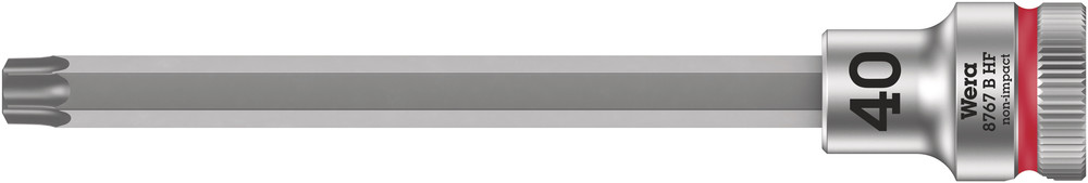 Wera 8767 B HF TORX® Zyklop Bitdop met 3/8"-aandrijving, met vasthoudfunctie, TX 40 x 107 mm - 1 stuk(s) - 05003069001