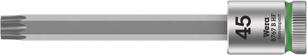 Wera 8767 B HF TORX® Zyklop Bitdop met 3/8"-aandrijving, met vasthoudfunctie, TX 45 x 100.5 mm - 1 stuk(s) - 05003071001