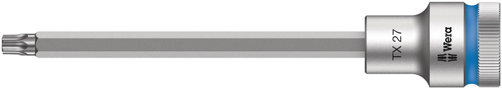 Wera 8767 C HF TORX® TORX® Zyklop Bit/dop-combinatie met 1/2" Aandrijving met Vasthoudfunctie , TX 27 x 140 mm - 1 stuk(s) - 05003852001