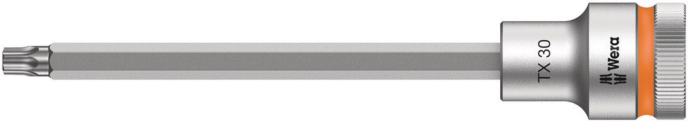 Wera 8767 C HF TORX® TORX® Zyklop Bit/dop-combinatie met 1/2" Aandrijving met Vasthoudfunctie , TX 30 x 140 mm - 1 stuk(s) - 05003853001